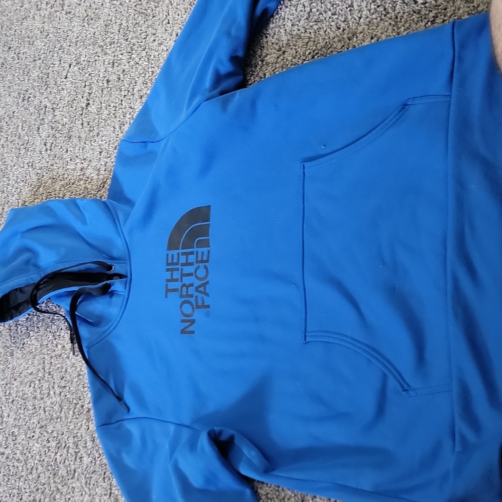Blue North Face Hoody